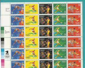 2553-57a Summer Olympics 1992 Barcelona Sheet