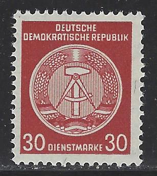 German Democratic Republic Scott # O41, mint nh