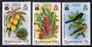 Montserrat 551-553 MNH VF