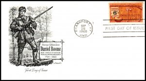 US 1357 Daniel Boone Artmaster U/A FDC