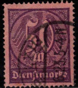 Germany Scott o20 used 1922 official stamp