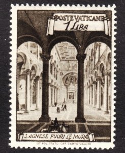 Vatican City Scott 122 F to VF mint OG H. Lot #C.  FREE...