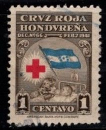 Honduras - #RA3 Red Cross - Used