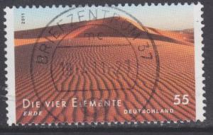 Germany sc#2613 2011 55c Four Elements used