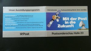 telecommunications cable satellite FDC folder Germany 89190