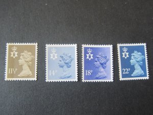 Great Britain 1971 Sc N1, MH16,23,32,40 MNH