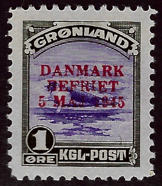 Nice Greenland #19 Mint VF... SCV$60.00..High Value!