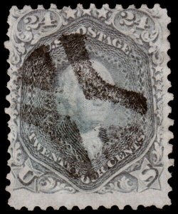 United States Scott 78b (1862) Used F, CV $450.00 C