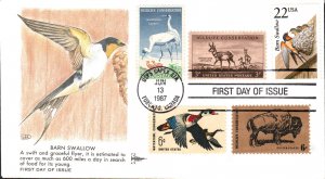 #2286 Barn Swallow Combo Gillcraft FDC