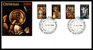 Australia 927-931 Christmas Set of Two U/A FDC