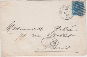 CANADA  cover # 117 - St Jerome, Que, 15 Sept. 1924 to France