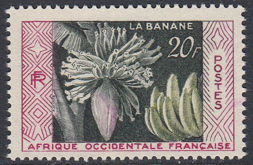 French West Africa 78 MNH - Bananas