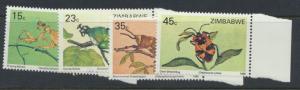 Zimbabwe SG 724 -  SG 727 set of 4 Mint Never Hinged