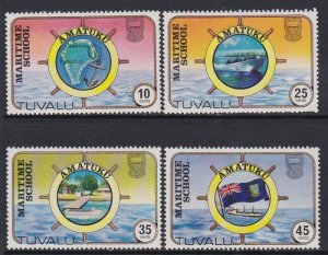 Tuvalu MNH 166-9 Maritime School 1982