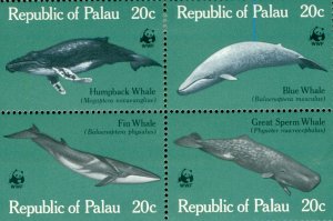 RMK13-0041 PALAU 27a MH BK-4 MARINE LIFE  SCV $6.50 BIN $3.25 (2)