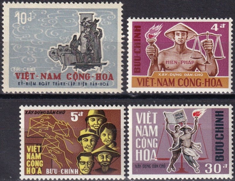 Vietnam #316-9  MNH CV $6.05  (Z8191)