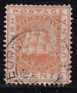 Album Treasures British Guiana Scott # 73  2c Colony Seal VF Used