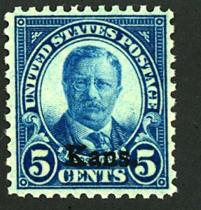U.S. #663 MINT OG NH