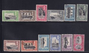 St Lucia Scott # 95 - 106 Set VF used nice color cv $ 146 ! see pic ! 