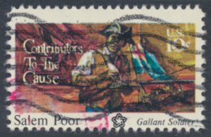 USA  Sc# 1560  Used Salem Poor  see details & scans