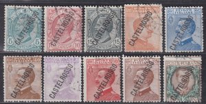 Italy - Castelrosso  Sassone n.15-24 cv 650$ used complete set