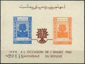 1960	Afghanistan	490-91/B2b	World Refugee Year	9,00 €