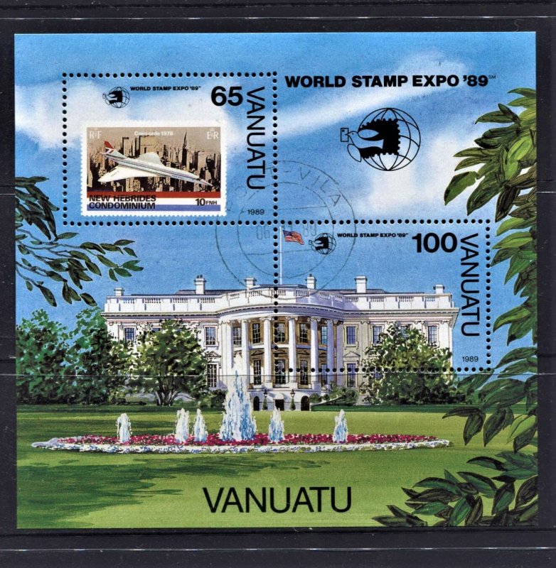 STAMP STATION PERTH Vanuatu #514 Mini Sheet CTO