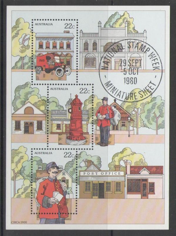 AUSTRALIA SGMS757 1980 NATIONAL STAMP WEEK MNH