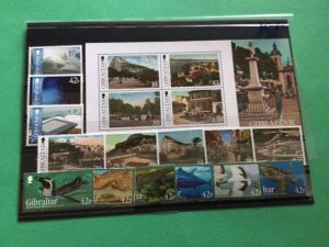 Gibraltar 2013 mint never hinged stamps  A15361