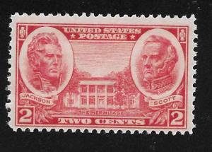 SC# 786 - (2c) - Jackson & Scott, MNH single