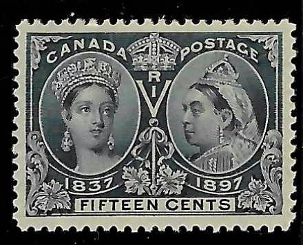 Canada #58 Mint XF NH Jubilee --  Exceptionnal Centering