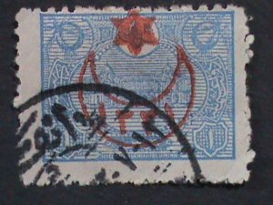 ​TURKEY-OTTOMAN-EMPIRE 1913  109 YEARS OLD RARE GENERAL POST OFFICE- USED VF