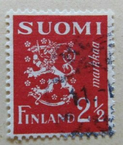 1942 A8P3F134 Finland 2 1/2m Used-