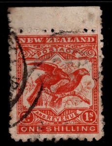 New Zealand Scott 118 Used  Hawk-Billed Parrots stamp  wmk 61