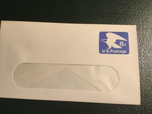 US SC# U557 Eagle Unused Window  Envelope