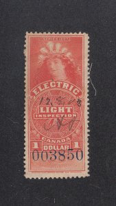 Canada Scott #FE13a Used