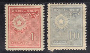 PARAGUAY SC# 269, 275 MH 1, 10c 1927-38