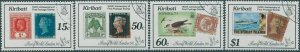 Kiribati 1990 SG322-325 First Postage Stamp Anniversary set FU