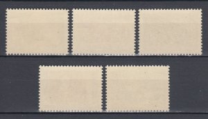 1943 Third Reich Occupation Serbia Full Set Michel 94/98 MNH