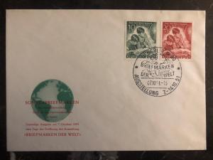 1951 West GermanyFirst Day cover FDC # 9NB6 9NB7 Complete Set