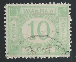 Romania #J16 10b Postage Due