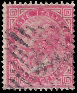 Italy 1863 Sc 24-33 less 28 used vg-vf