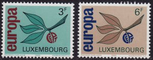 Luxembourg - 1965 - Scott #432-433 - MNH - Europa