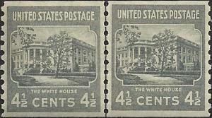 # 844 MINT NEVER HINGED THE WHITE HOUSE