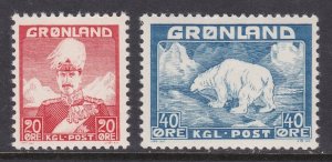 Greenland, Fauna, Animals, King Christian X MNH / 1946