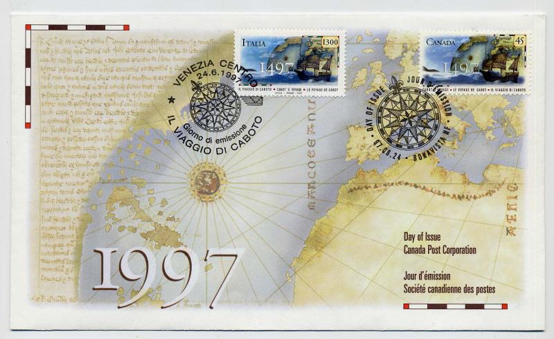 Canada First day cover #1649, John Cabot