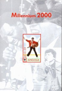 Angola MNH Cinderella Millenium 2000 Elvis Presley