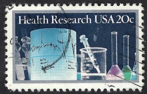 United States #2087 20¢ Health Research (1984). Used.