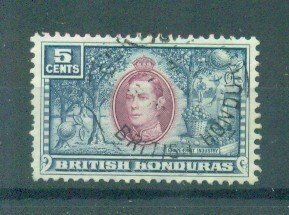 British Honduras sc# 119 used cat value $1.25