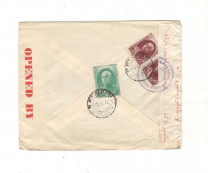 IRAN 1942 MULTI STAMP CENSOR COVER